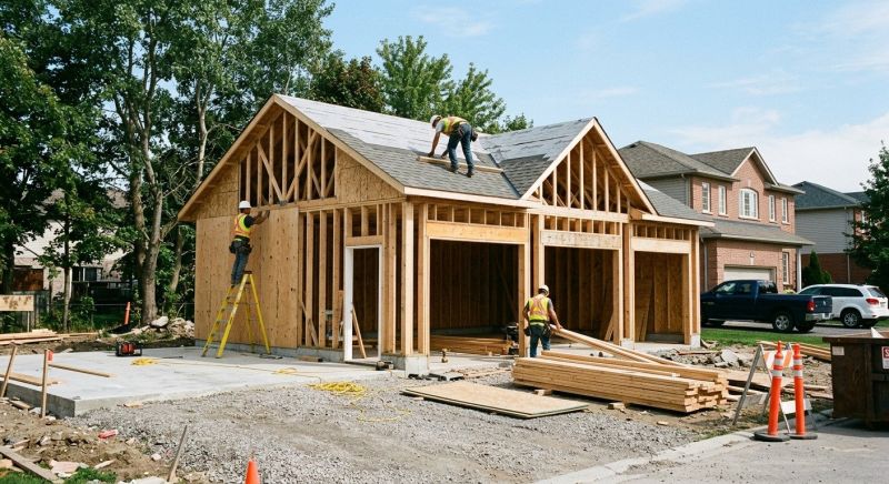 Detached Garage Construction in Houston, TX