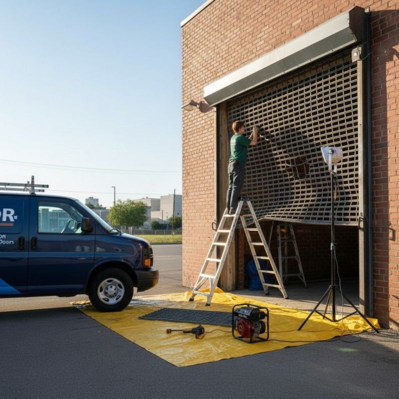 Roll Up Door Repair detail