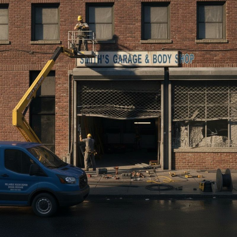 Rolling Grille Installation detail