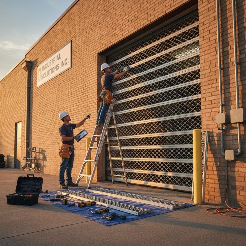 Rolling Grille Repair detail