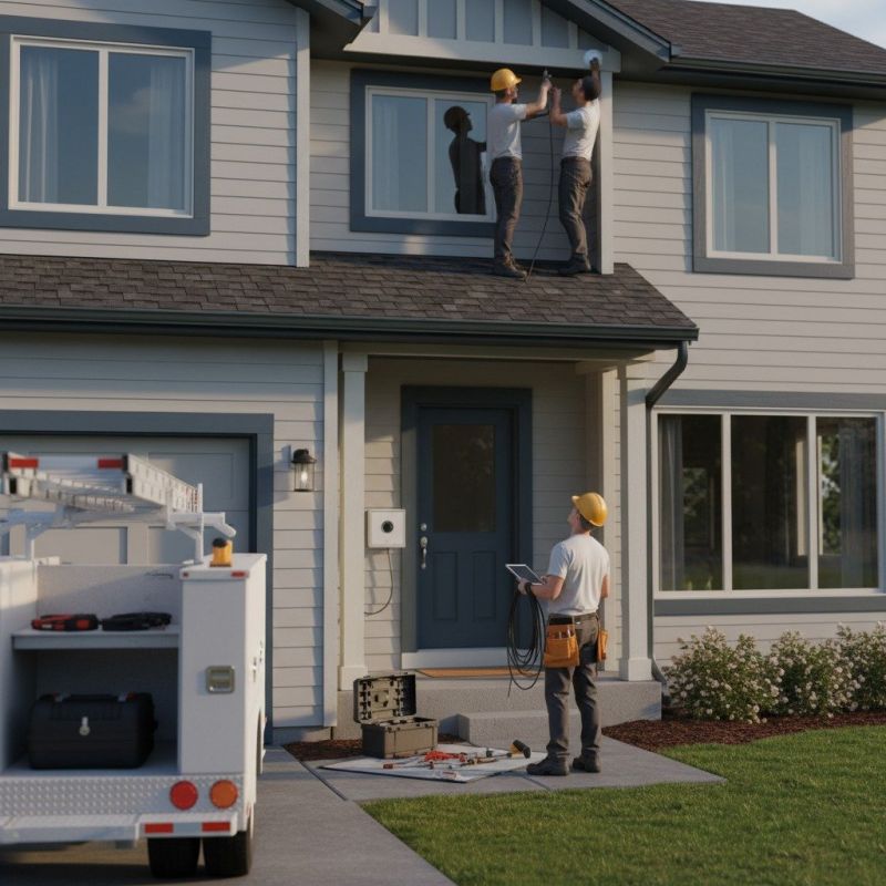 Security Grille Installation detail