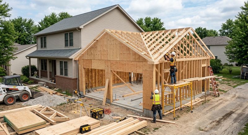 Garage Addition Installation in Cypress, TX