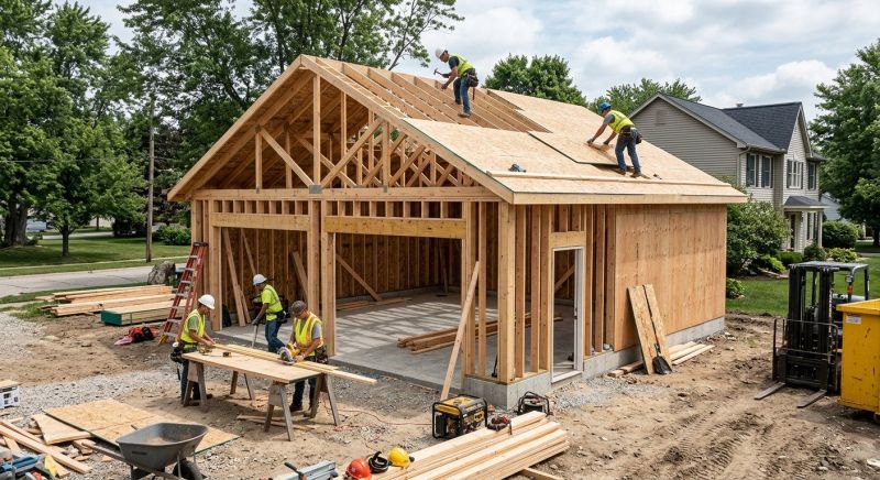 Metal Garage Construction in Pearland, TX