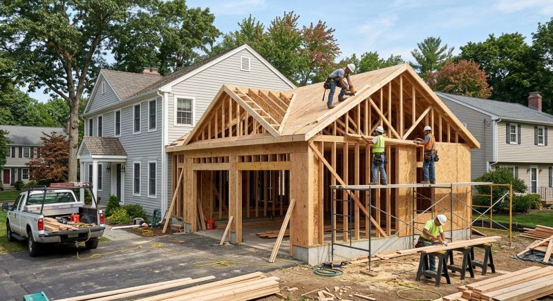 Wood Garage Installation in Houston, TX