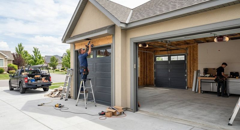 Wood Garage Installation in Las Vegas, NV